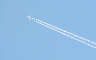 Jumbo Jet in the sky